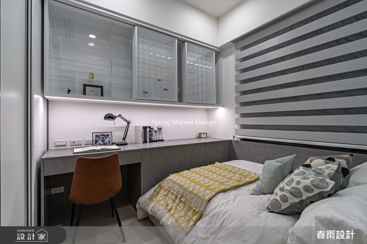 新成屋(5年以下)＿北歐風臥室案例圖片＿春雨設計＿春雨_297 冠德天韻之28