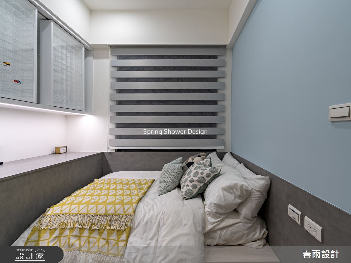 新成屋(5年以下)＿北歐風臥室案例圖片＿春雨設計＿春雨_297 冠德天韻之29