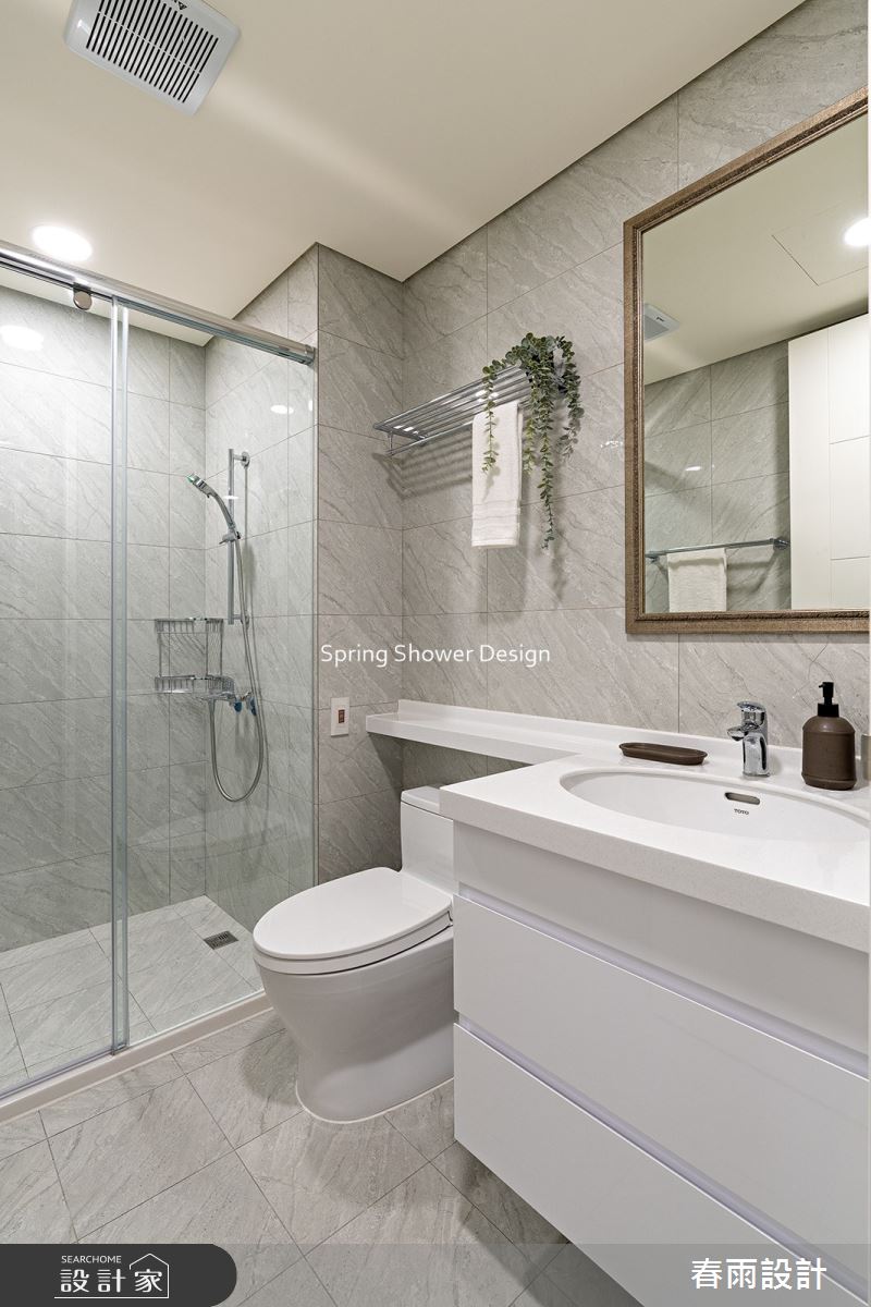新成屋(5年以下)＿北歐風浴室案例圖片＿春雨設計＿春雨_297 冠德天韻之32