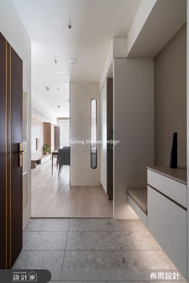 老屋(16~30年)＿現代風玄關案例圖片＿春雨設計＿春雨_298 大學風呂之1