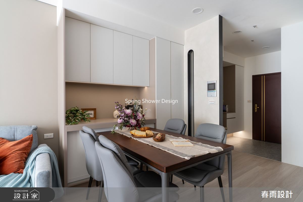 老屋(16~30年)＿現代風玄關餐廳案例圖片＿春雨設計＿春雨_298 大學風呂之14