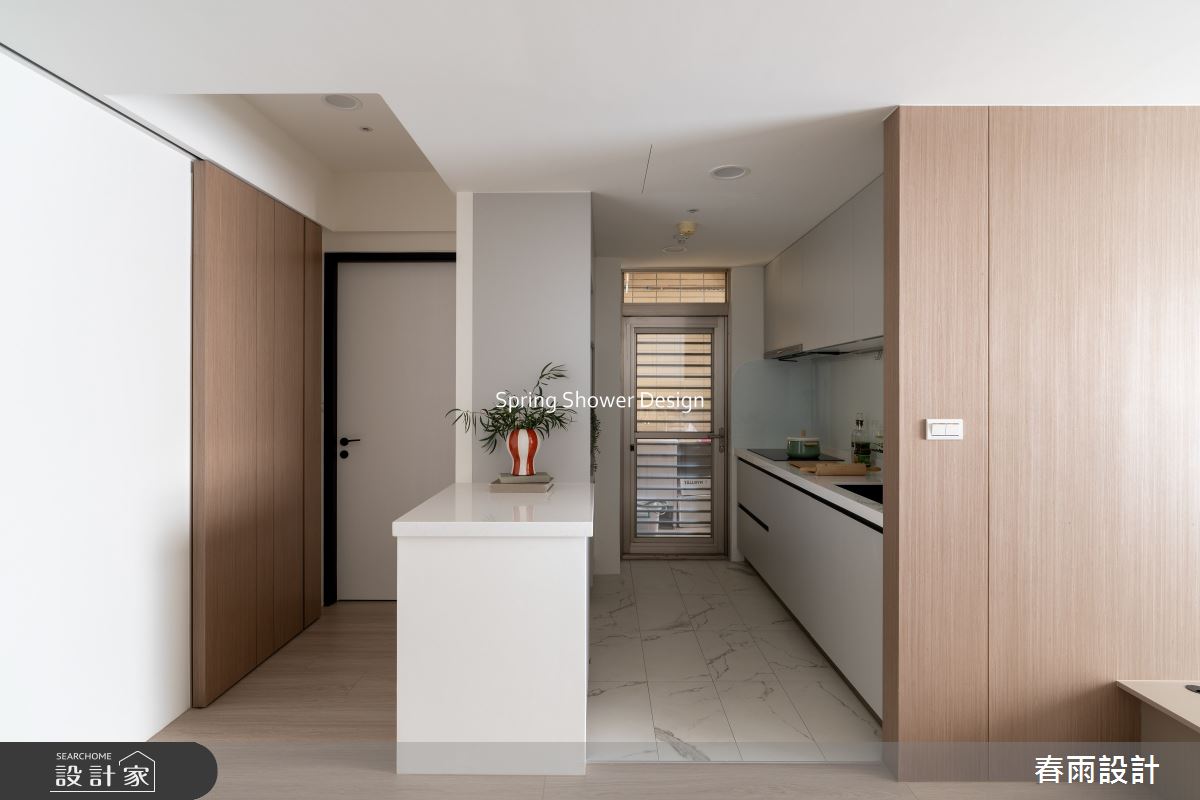 老屋(16~30年)＿現代風廚房案例圖片＿春雨設計＿春雨_298 大學風呂之17