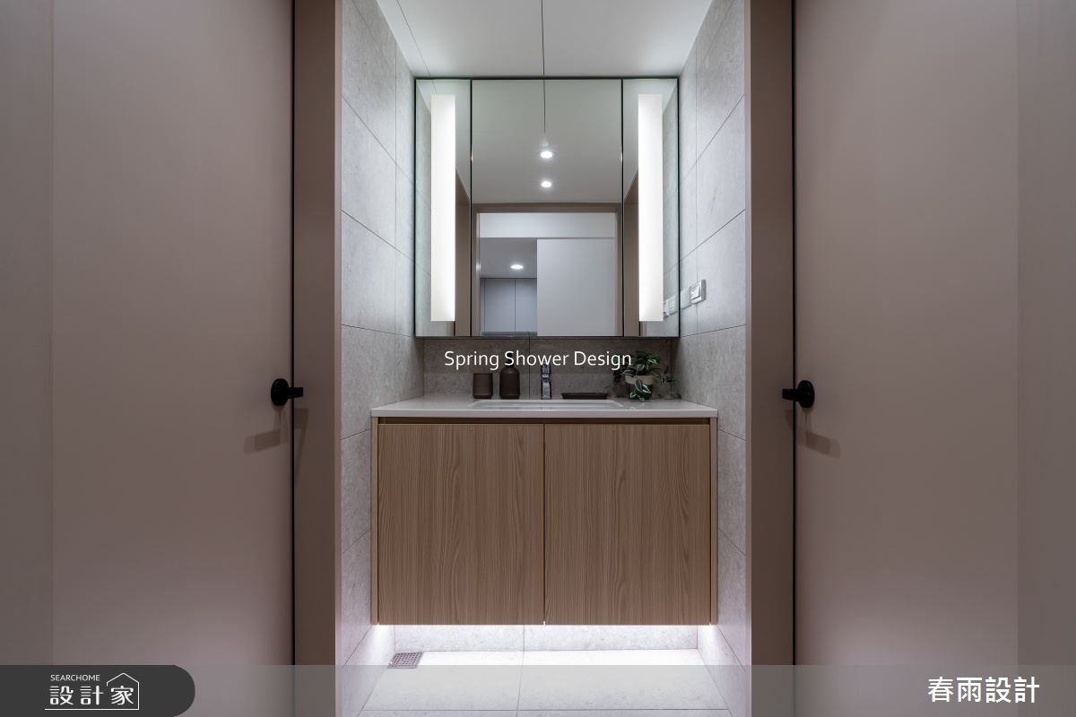 老屋(16~30年)＿現代風浴室案例圖片＿春雨設計＿春雨_298 大學風呂之21
