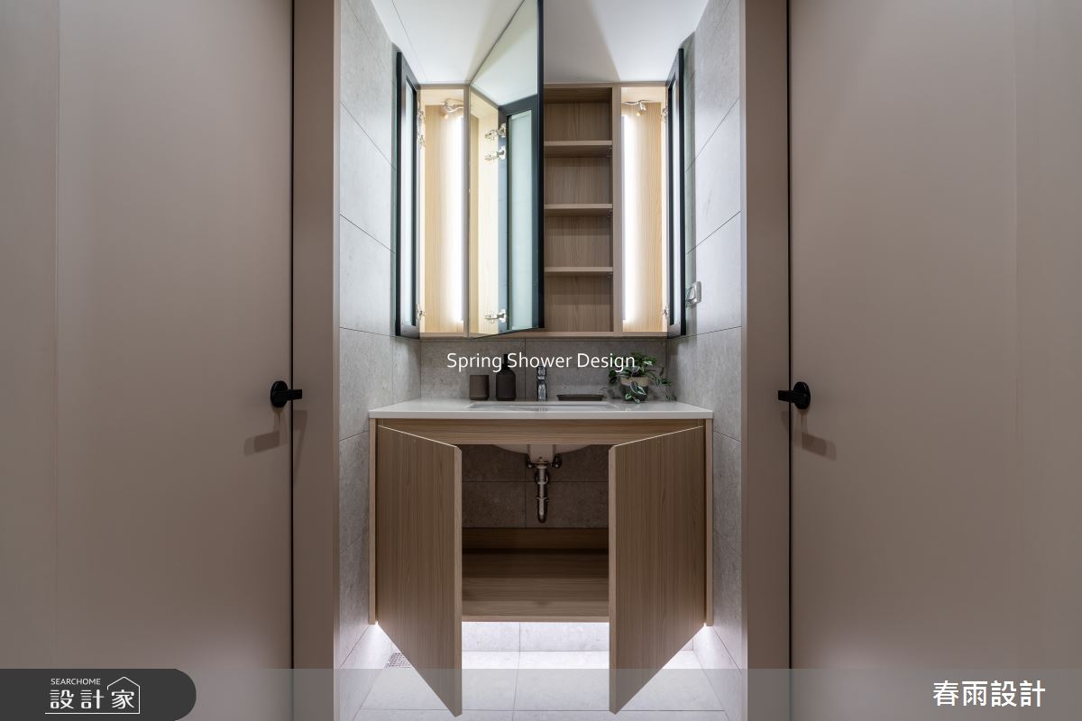 老屋(16~30年)＿現代風浴室案例圖片＿春雨設計＿春雨_298 大學風呂之22