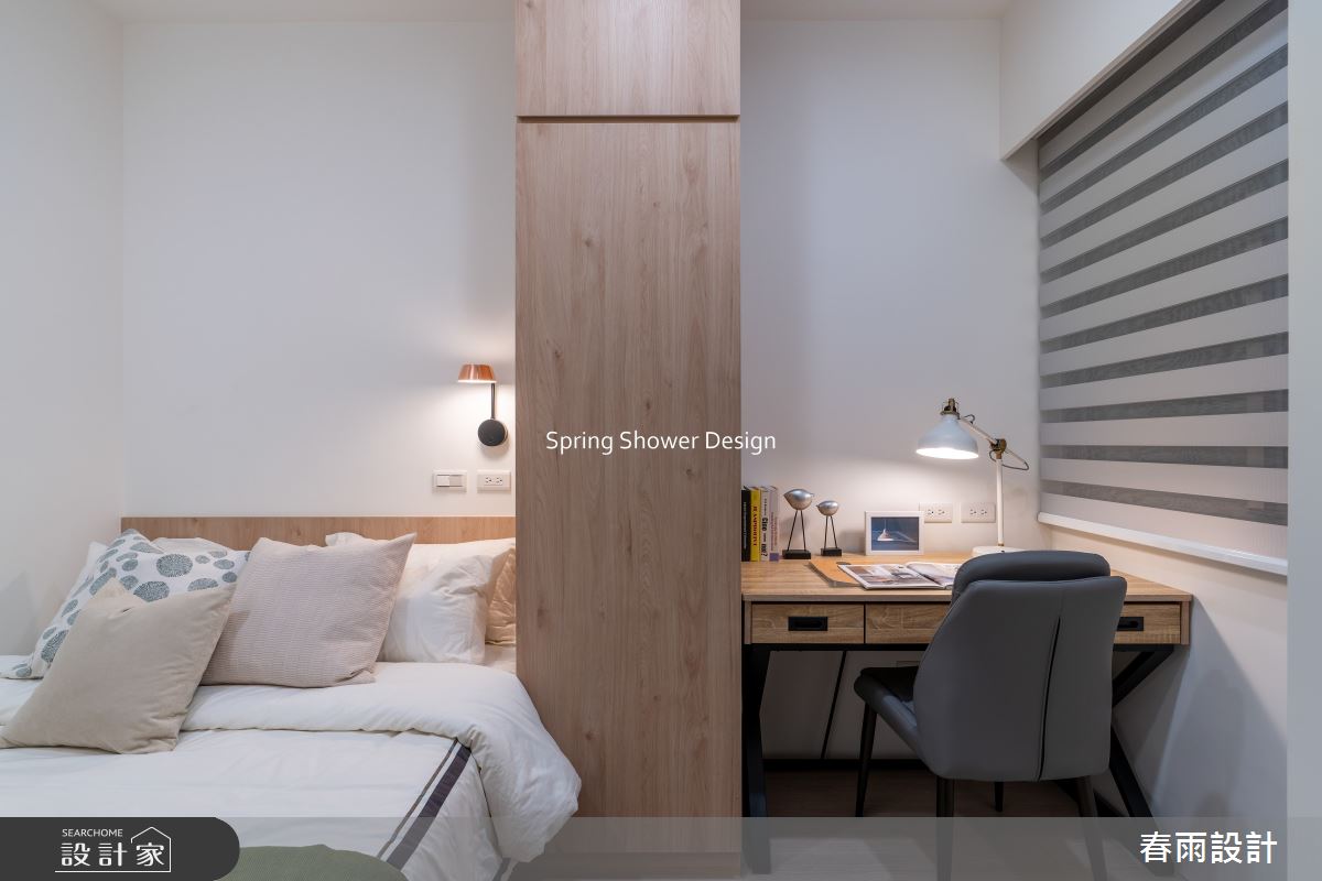 老屋(16~30年)＿現代風臥室案例圖片＿春雨設計＿春雨_298 大學風呂之31