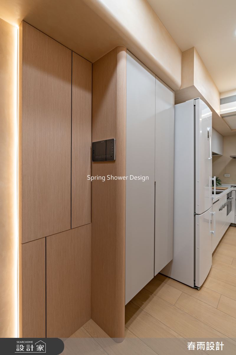 新成屋(5年以下)＿現代風玄關廚房案例圖片＿春雨設計＿春雨_299 仁仁邑之4