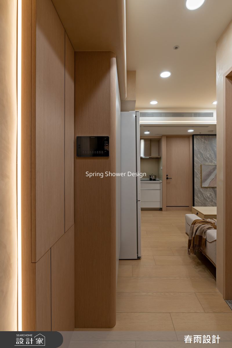 新成屋(5年以下)＿現代風玄關案例圖片＿春雨設計＿春雨_299 仁仁邑之5