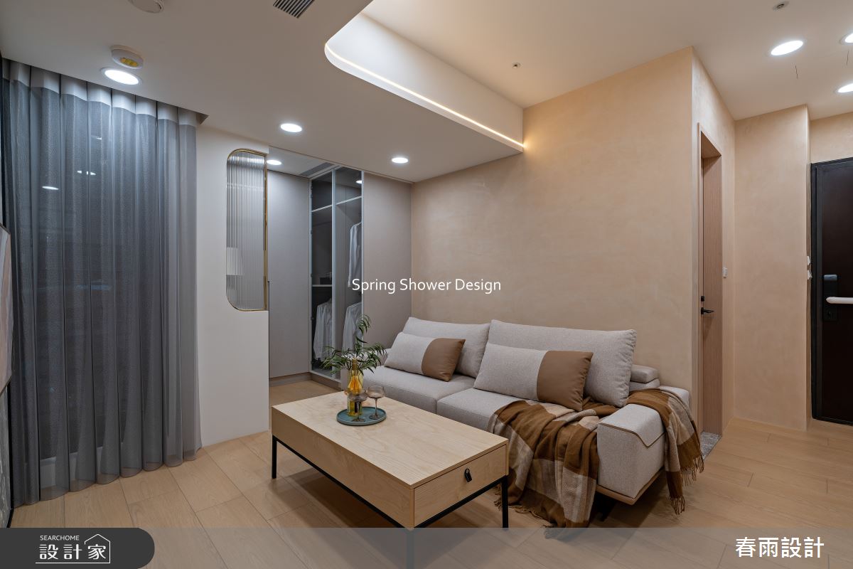新成屋(5年以下)＿現代風客廳更衣間案例圖片＿春雨設計＿春雨_299 仁仁邑之10