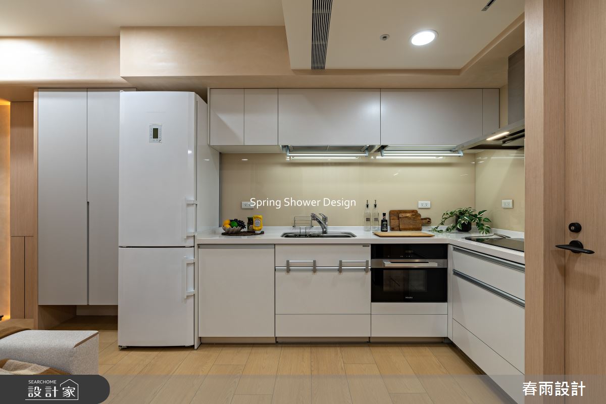 新成屋(5年以下)＿現代風廚房案例圖片＿春雨設計＿春雨_299 仁仁邑之15