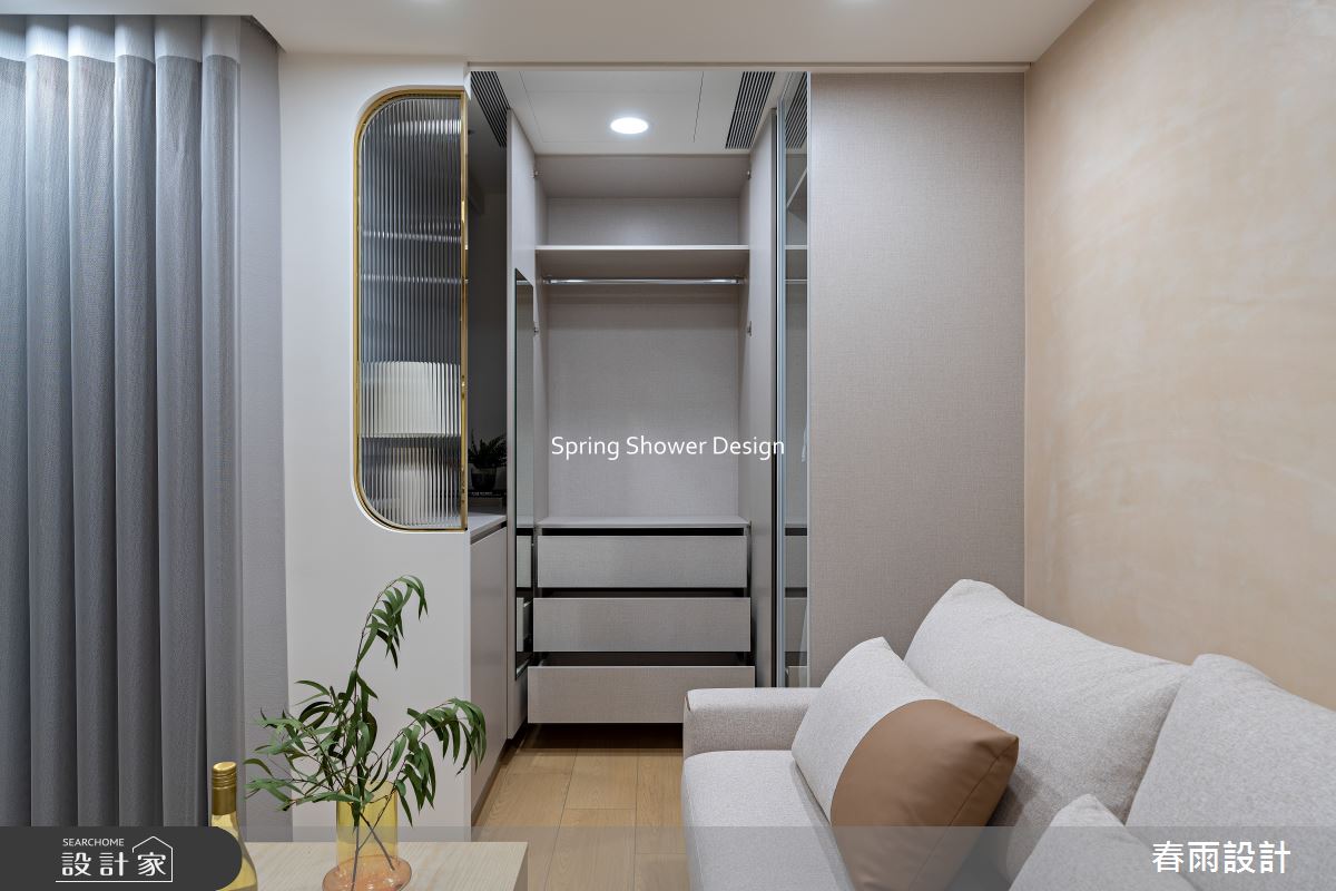 新成屋(5年以下)＿現代風客廳更衣間案例圖片＿春雨設計＿春雨_299 仁仁邑之17