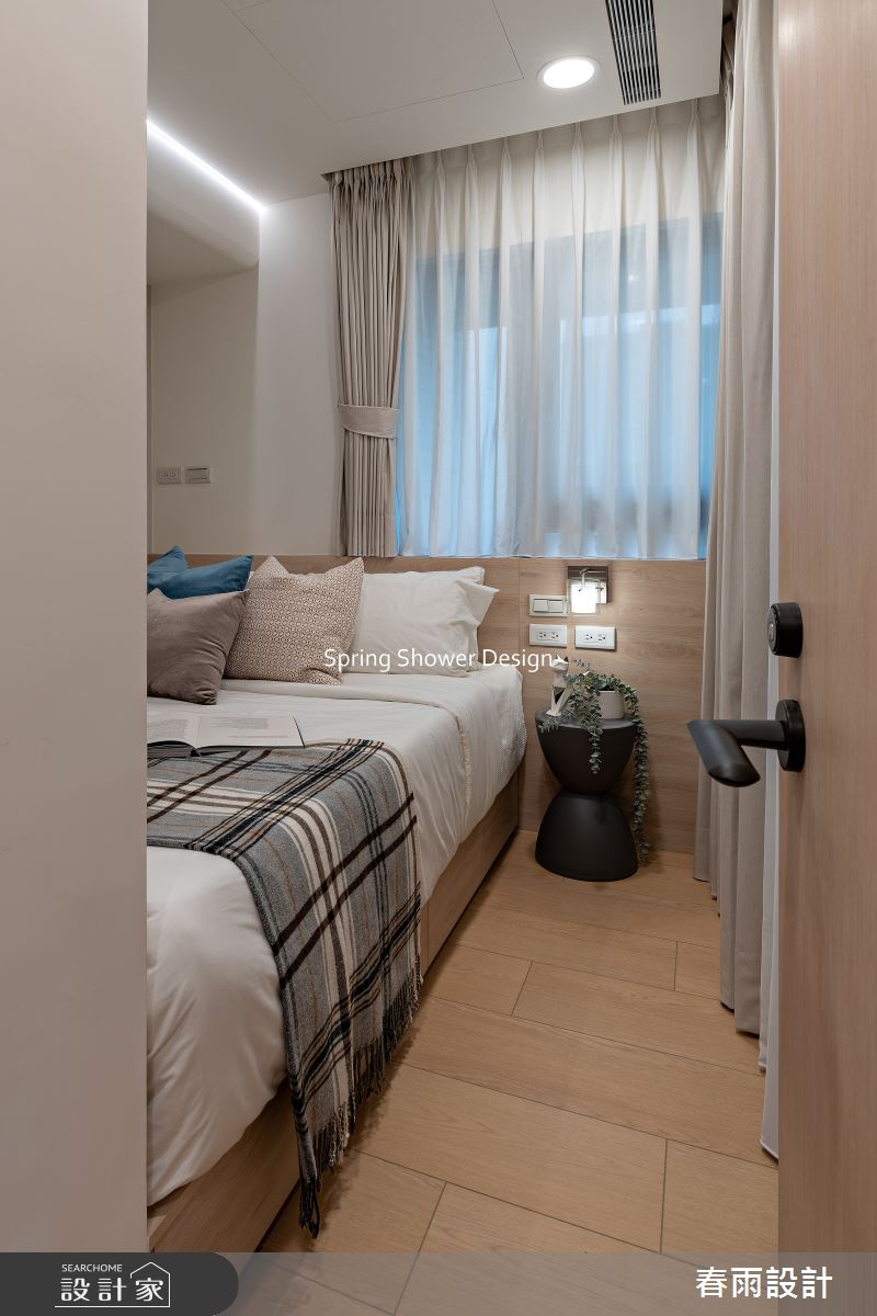 新成屋(5年以下)＿現代風臥室案例圖片＿春雨設計＿春雨_299 仁仁邑之23