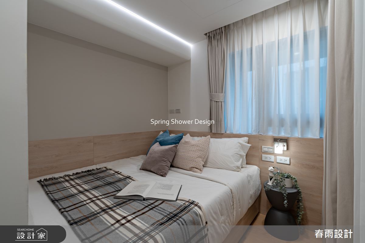 新成屋(5年以下)＿現代風臥室案例圖片＿春雨設計＿春雨_299 仁仁邑之26