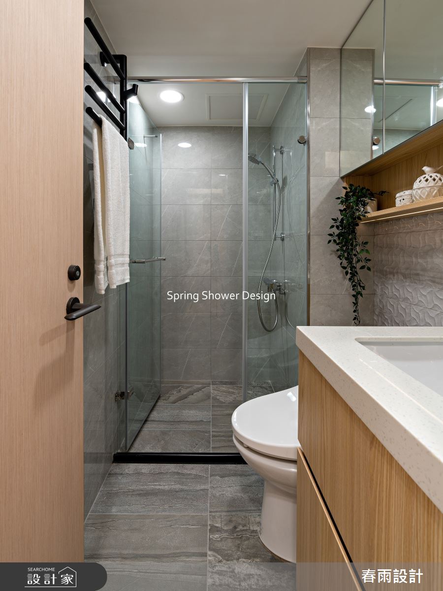 新成屋(5年以下)＿現代風浴室案例圖片＿春雨設計＿春雨_299 仁仁邑之30