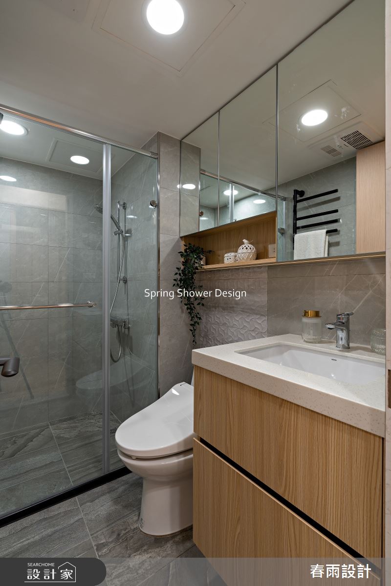 新成屋(5年以下)＿現代風浴室案例圖片＿春雨設計＿春雨_299 仁仁邑之31
