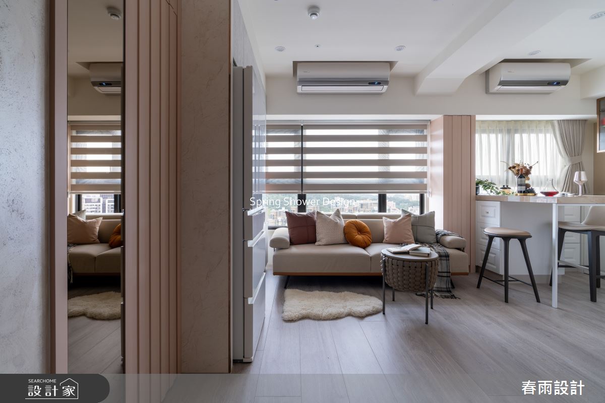 11坪新成屋(5年以下)＿現代風客廳餐廳案例圖片＿春雨設計＿春雨_300 太陽帝國之4