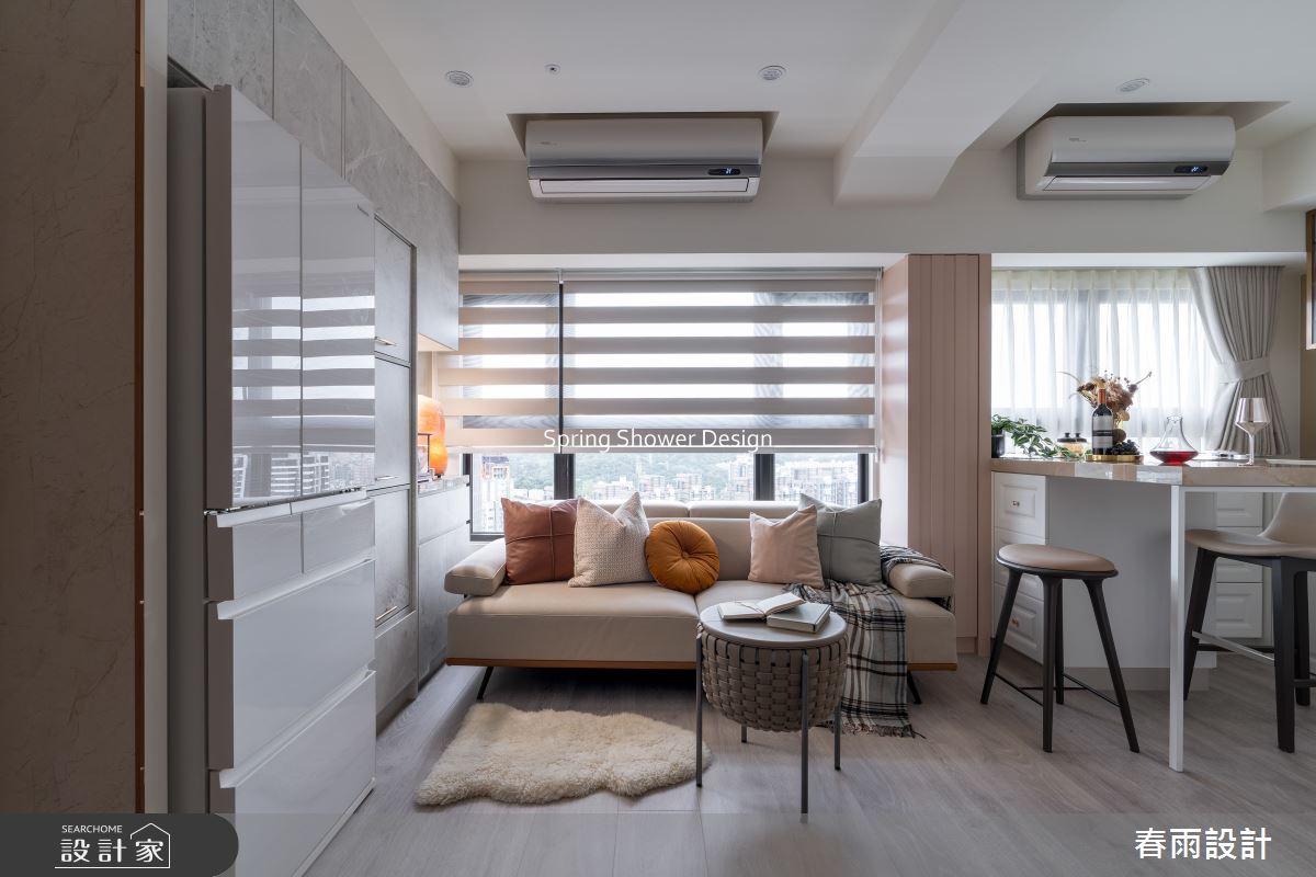11坪新成屋(5年以下)＿現代風客廳餐廳案例圖片＿春雨設計＿春雨_300 太陽帝國之5