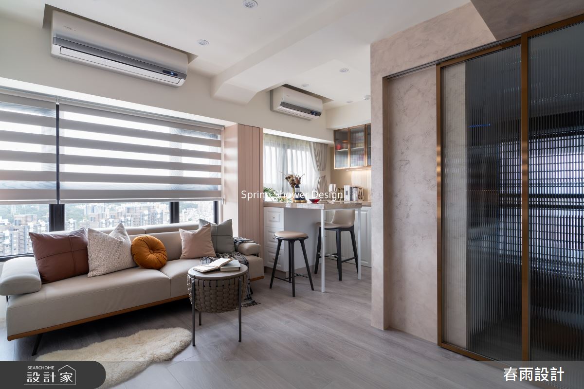 11坪新成屋(5年以下)＿現代風客廳餐廳案例圖片＿春雨設計＿春雨_300 太陽帝國之6