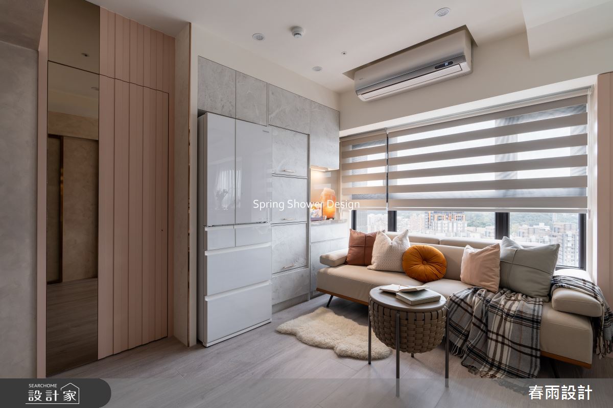 11坪新成屋(5年以下)＿現代風客廳案例圖片＿春雨設計＿春雨_300 太陽帝國之7