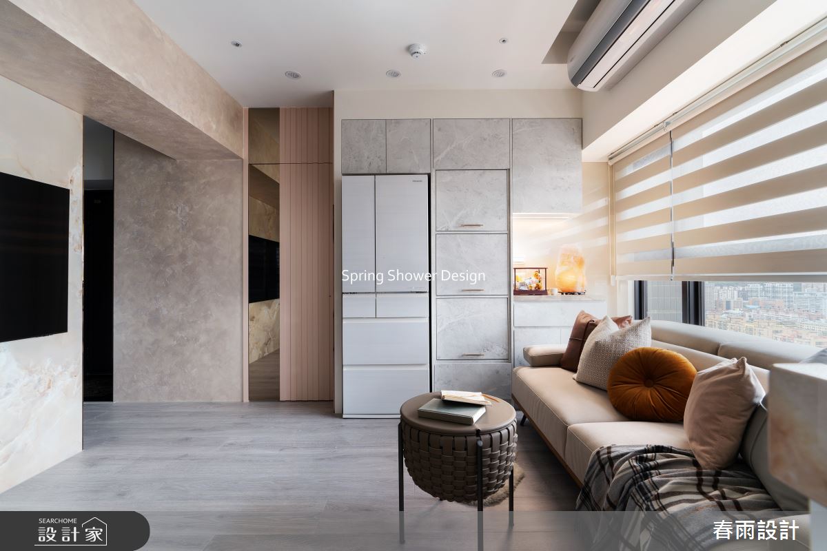 11坪新成屋(5年以下)＿現代風客廳案例圖片＿春雨設計＿春雨_300 太陽帝國之9