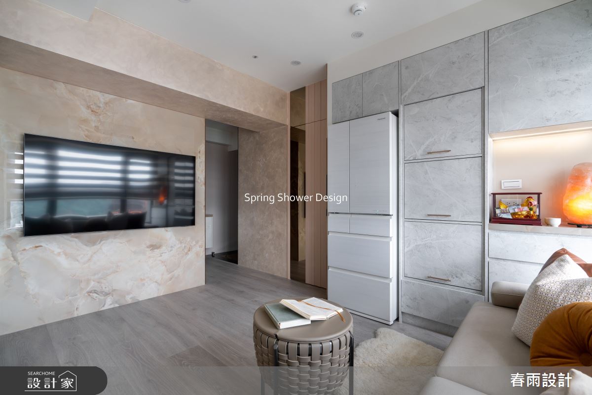 11坪新成屋(5年以下)＿現代風客廳案例圖片＿春雨設計＿春雨_300 太陽帝國之10