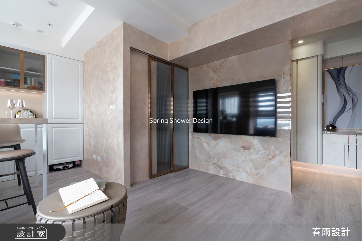 11坪新成屋(5年以下)＿現代風客廳案例圖片＿春雨設計＿春雨_300 太陽帝國之12