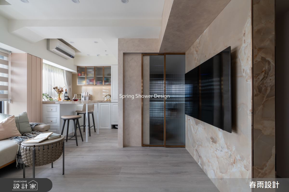 11坪新成屋(5年以下)＿現代風客廳餐廳廚房案例圖片＿春雨設計＿春雨_300 太陽帝國之13