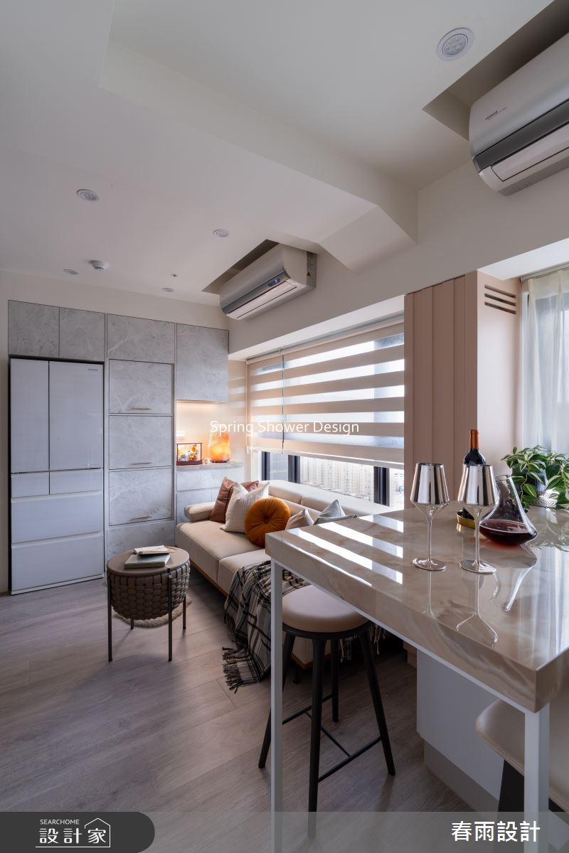 11坪新成屋(5年以下)＿現代風客廳餐廳案例圖片＿春雨設計＿春雨_300 太陽帝國之16