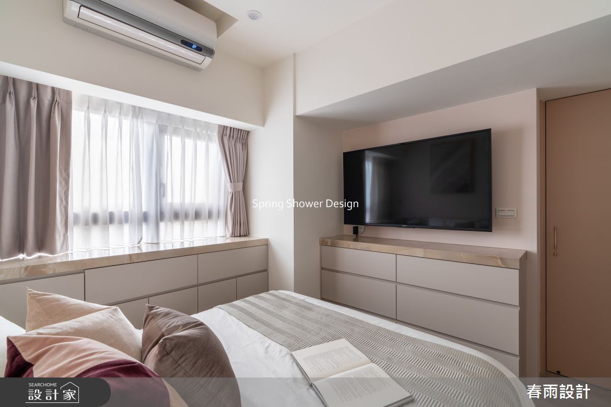 11坪新成屋(5年以下)＿現代風臥室案例圖片＿春雨設計＿春雨_300 太陽帝國之24