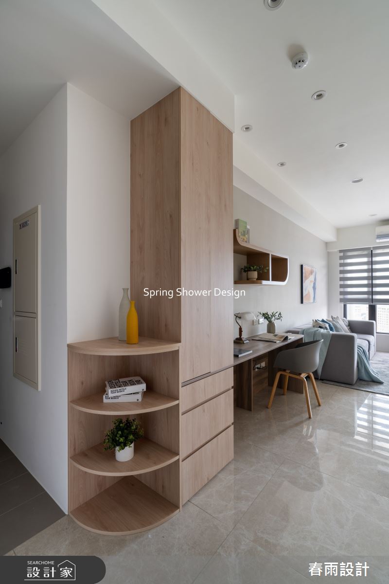 新成屋(5年以下)＿北歐風玄關客廳書房案例圖片＿春雨設計＿春雨_301 富都新庄之6
