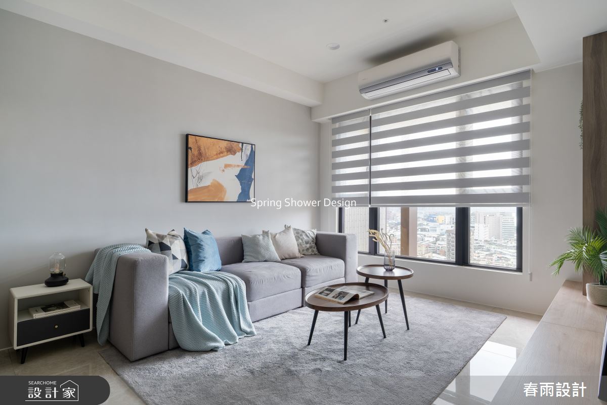 新成屋(5年以下)＿北歐風客廳案例圖片＿春雨設計＿春雨_301 富都新庄之15