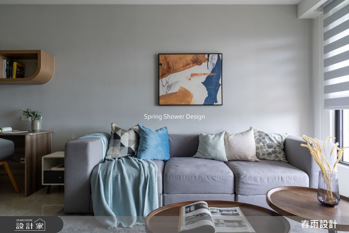 新成屋(5年以下)＿北歐風客廳案例圖片＿春雨設計＿春雨_301 富都新庄之16