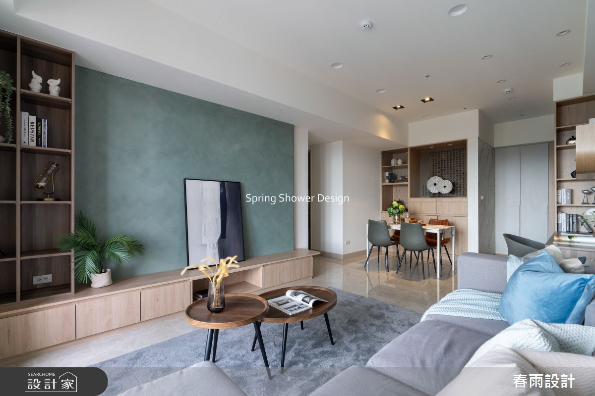 新成屋(5年以下)＿北歐風客廳餐廳案例圖片＿春雨設計＿春雨_301 富都新庄之18