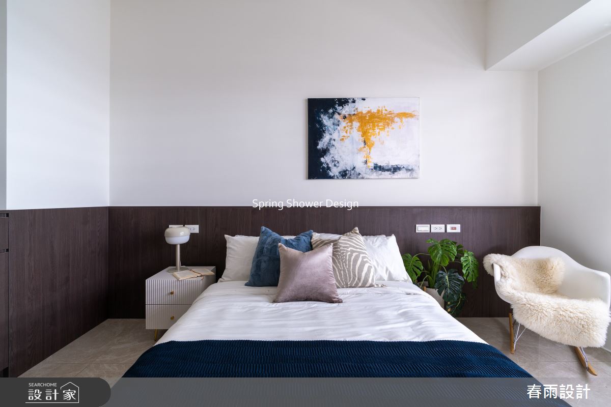 新成屋(5年以下)＿北歐風臥室案例圖片＿春雨設計＿春雨_301 富都新庄之23
