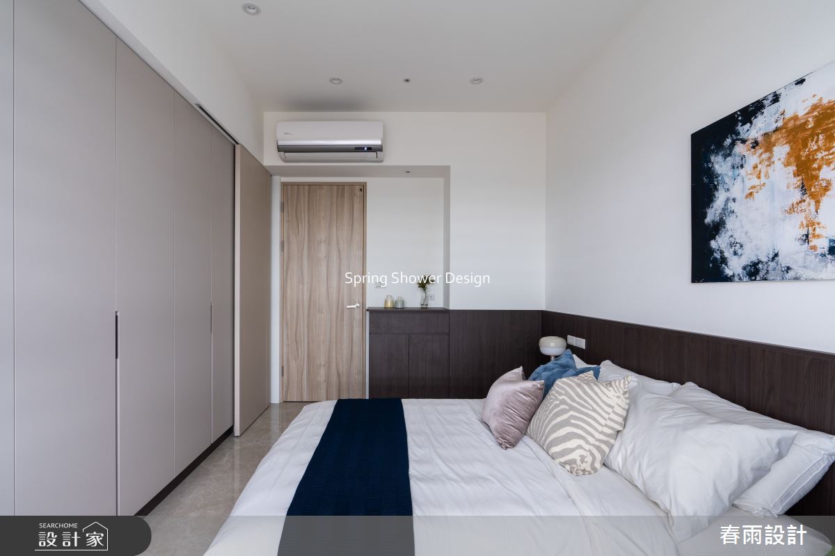 新成屋(5年以下)＿北歐風臥室案例圖片＿春雨設計＿春雨_301 富都新庄之24