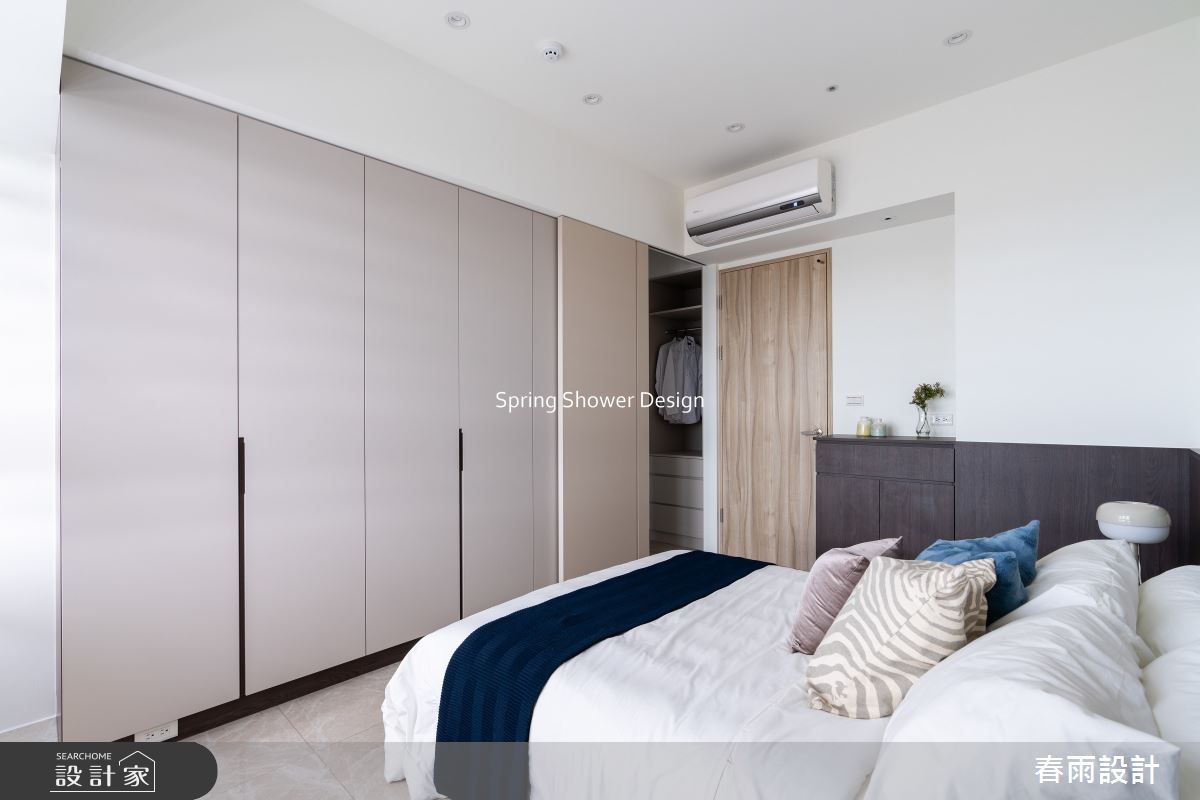 新成屋(5年以下)＿北歐風臥室更衣間案例圖片＿春雨設計＿春雨_301 富都新庄之25