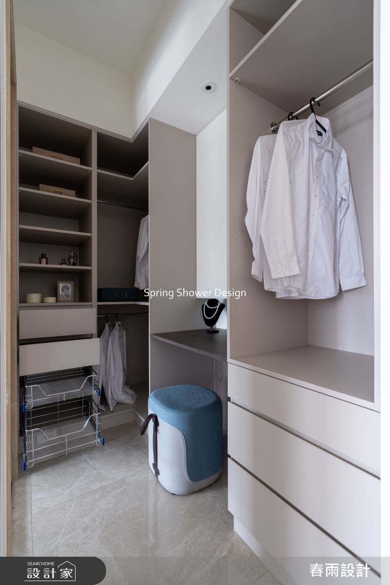 新成屋(5年以下)＿北歐風更衣間案例圖片＿春雨設計＿春雨_301 富都新庄之27