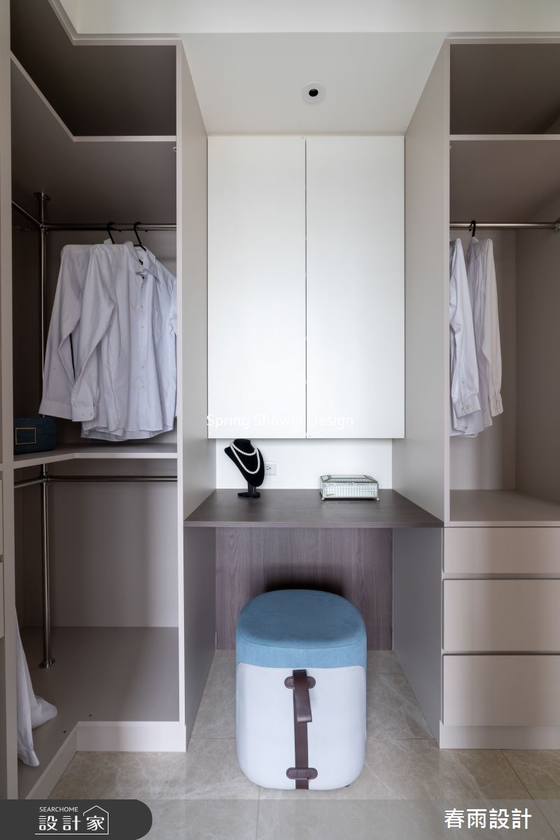 新成屋(5年以下)＿北歐風更衣間案例圖片＿春雨設計＿春雨_301 富都新庄之28