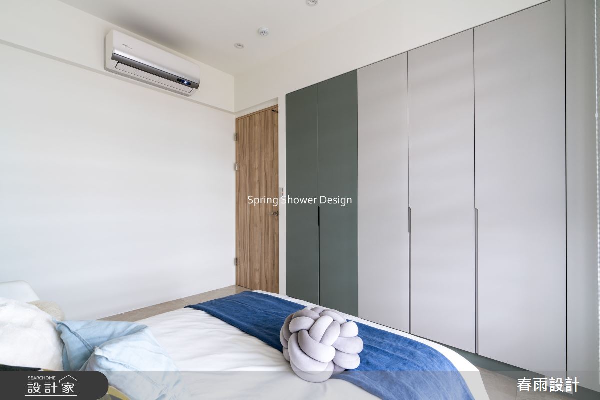 新成屋(5年以下)＿北歐風臥室案例圖片＿春雨設計＿春雨_301 富都新庄之30