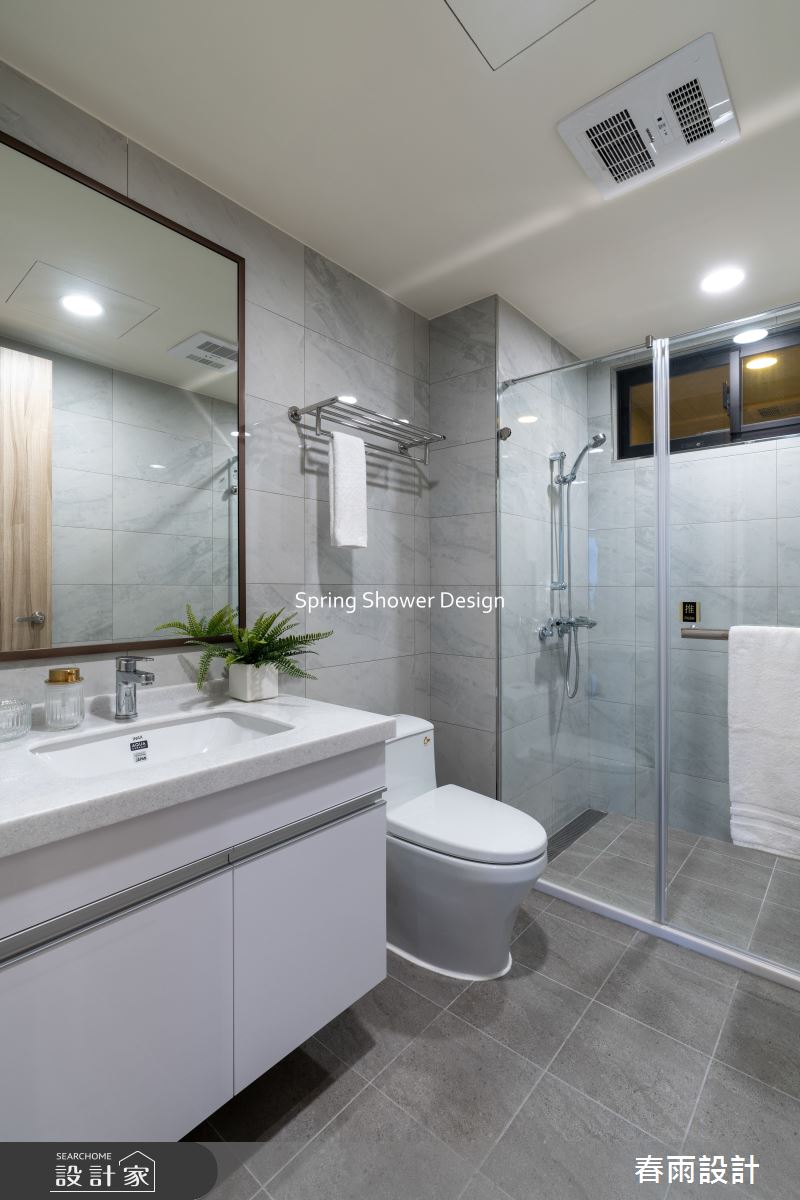 新成屋(5年以下)＿北歐風浴室案例圖片＿春雨設計＿春雨_301 富都新庄之35