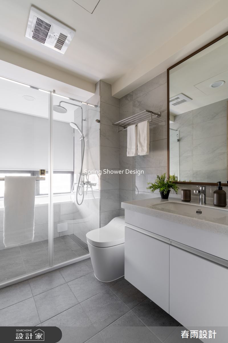 新成屋(5年以下)＿北歐風浴室案例圖片＿春雨設計＿春雨_301 富都新庄之36