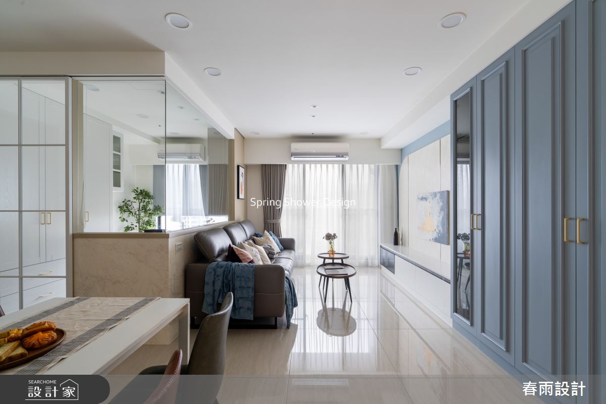 22坪新成屋(5年以下)＿現代風客廳餐廳案例圖片＿春雨設計＿春雨_302 宏延富山滙之4