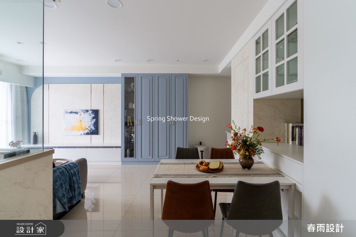 22坪新成屋(5年以下)＿現代風客廳餐廳案例圖片＿春雨設計＿春雨_302 宏延富山滙之5