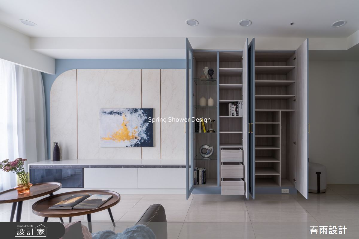 22坪新成屋(5年以下)＿現代風客廳案例圖片＿春雨設計＿春雨_302 宏延富山滙之6