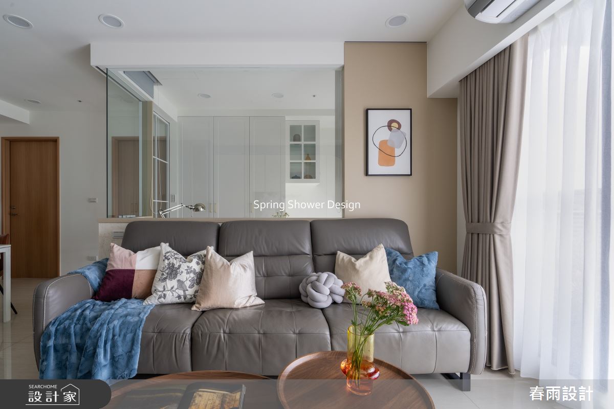 22坪新成屋(5年以下)＿現代風客廳案例圖片＿春雨設計＿春雨_302 宏延富山滙之10