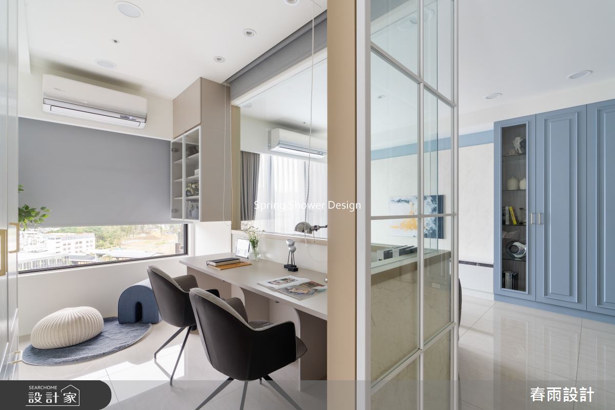 22坪新成屋(5年以下)＿現代風書房案例圖片＿春雨設計＿春雨_302 宏延富山滙之15