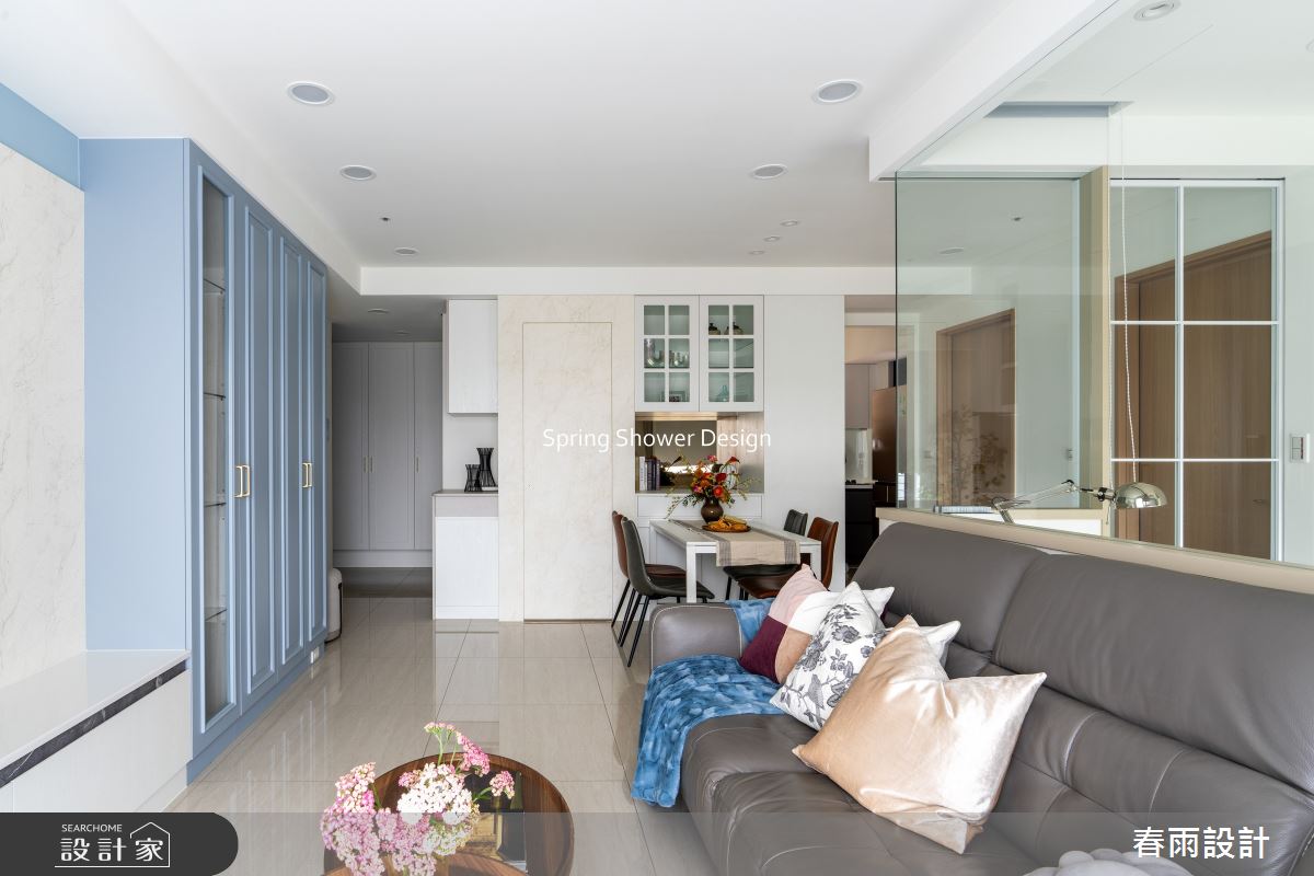 22坪新成屋(5年以下)＿現代風客廳餐廳案例圖片＿春雨設計＿春雨_302 宏延富山滙之22