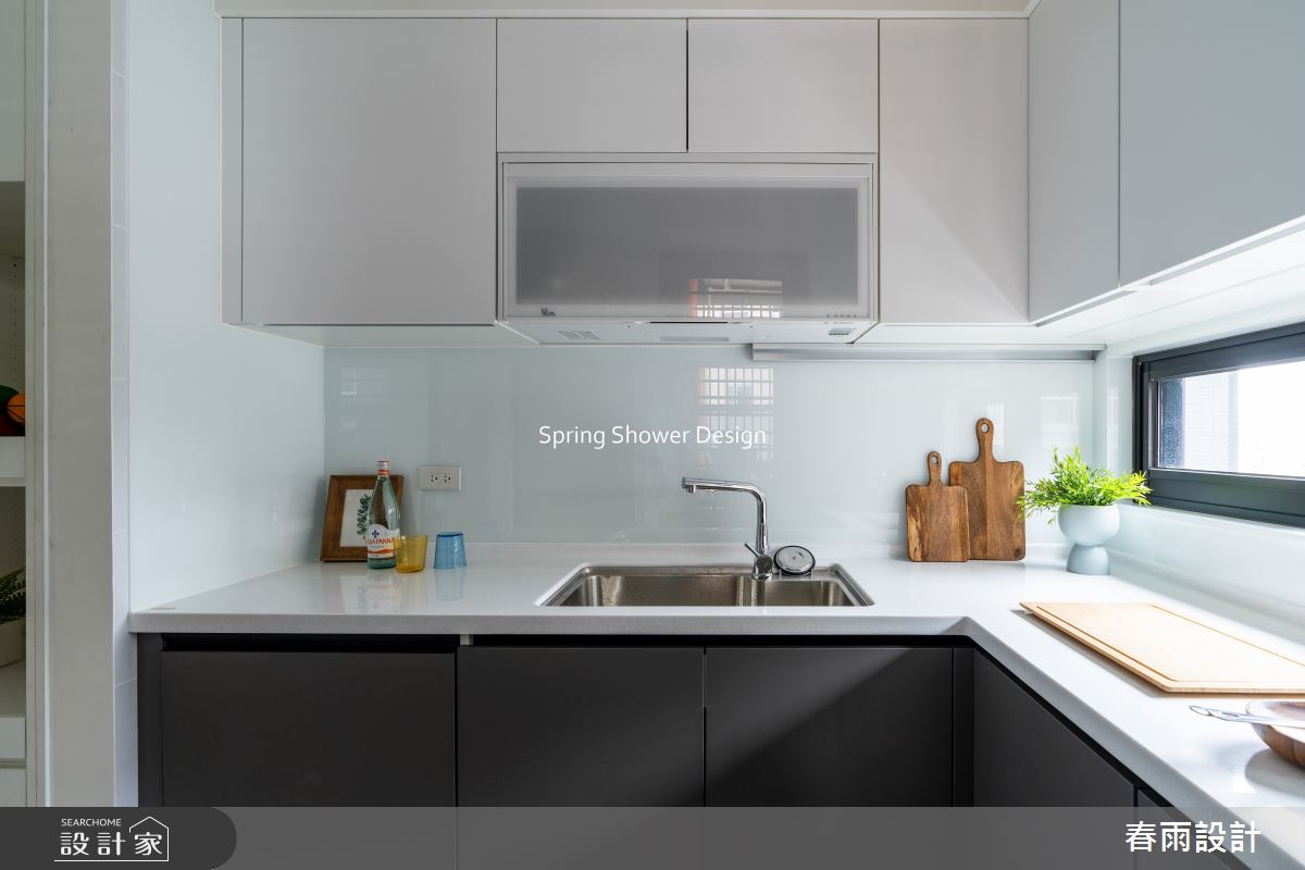 22坪新成屋(5年以下)＿現代風廚房案例圖片＿春雨設計＿春雨_302 宏延富山滙之28