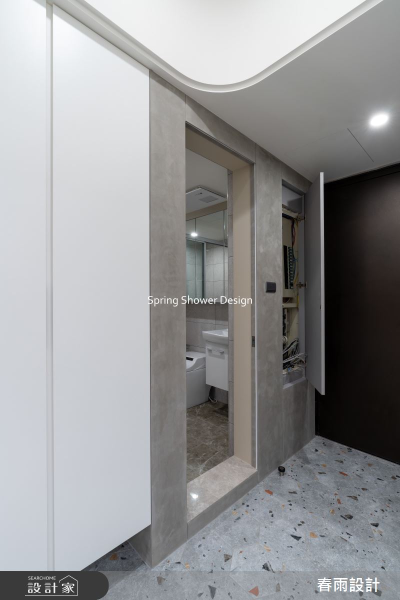 新成屋(5年以下)＿現代風玄關浴室案例圖片＿春雨設計＿春雨_303 新橫濱之2