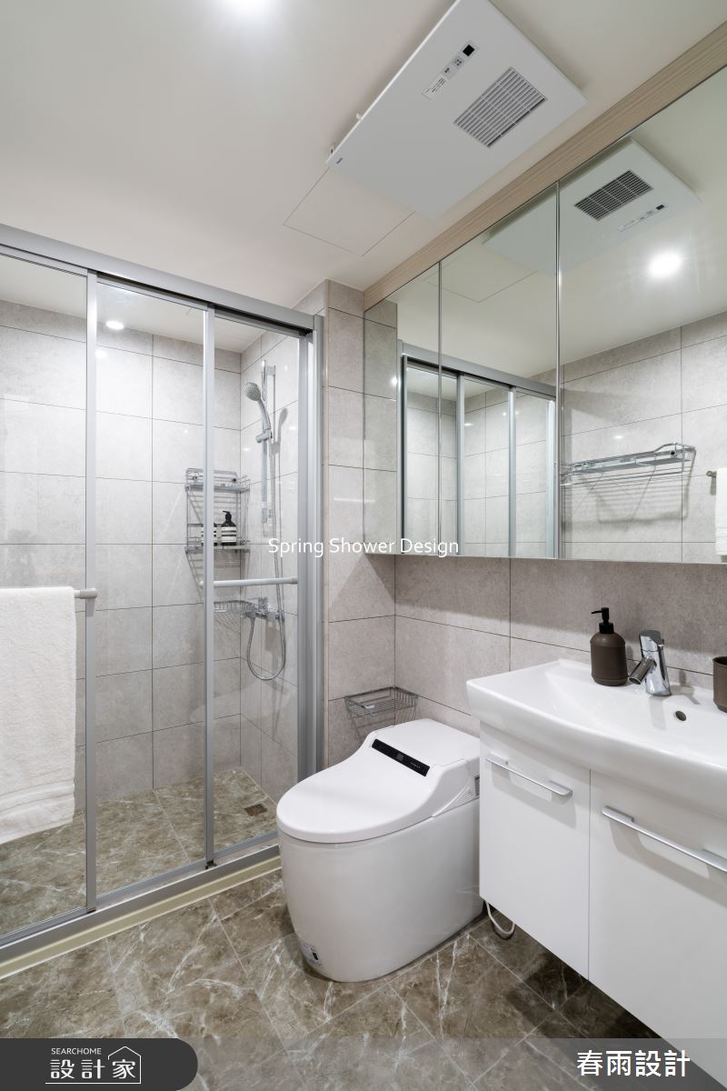新成屋(5年以下)＿現代風浴室案例圖片＿春雨設計＿春雨_303 新橫濱之3