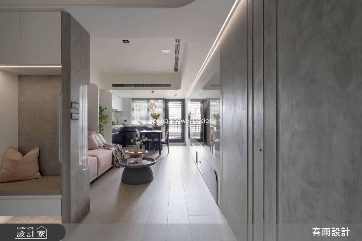 新成屋(5年以下)＿現代風玄關客廳餐廳案例圖片＿春雨設計＿春雨_303 新橫濱之6